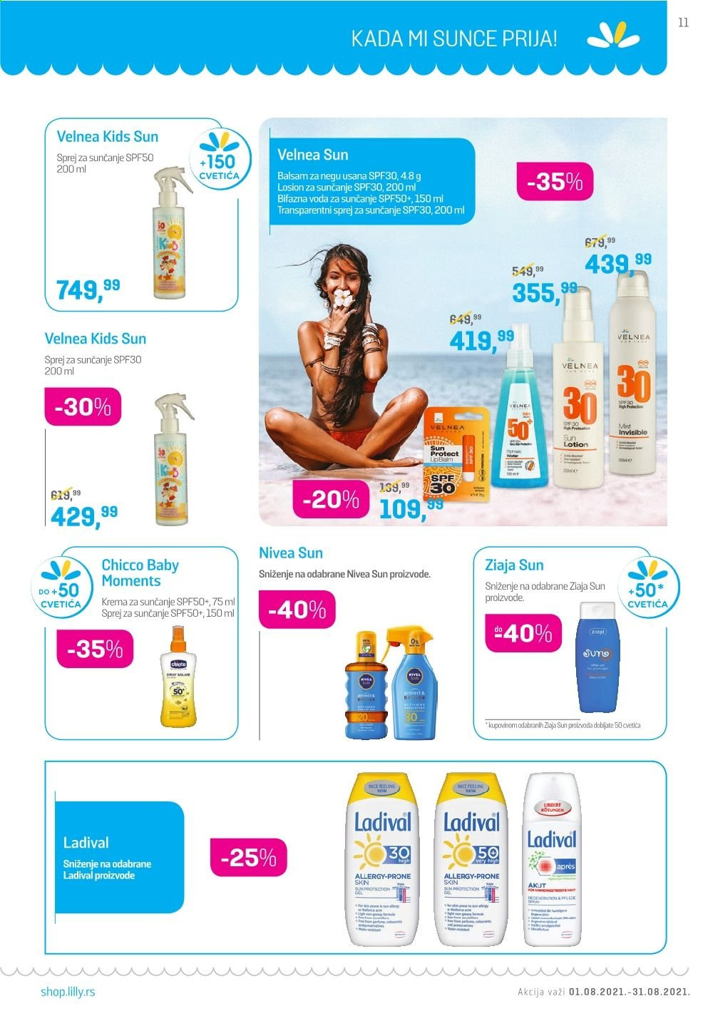 Lilly Drogerie katalog - 01.08.2021 - 31.08.2021. Stranica 11
