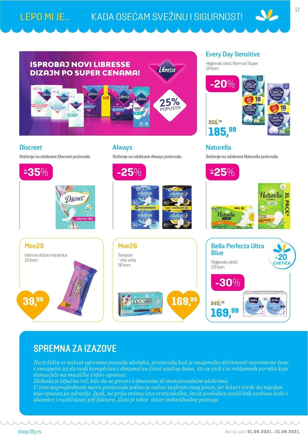 Lilly Drogerie katalog - 01.08.2021 - 31.08.2021. Stranica 17