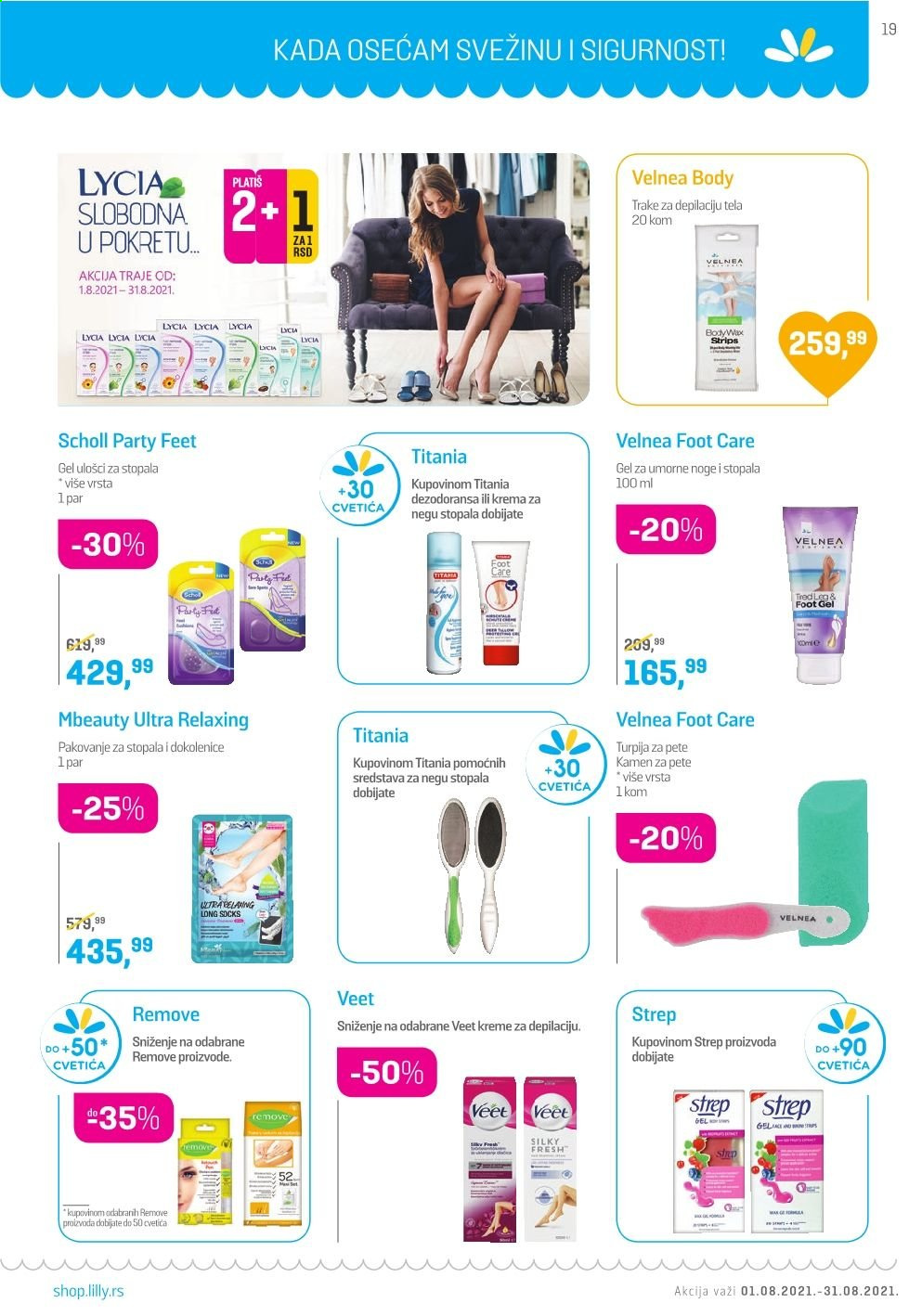 Lilly Drogerie katalog - 01.08.2021 - 31.08.2021. Stranica 19