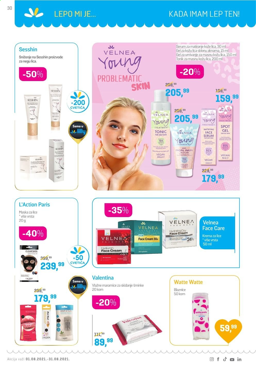 Lilly Drogerie katalog - 01.08.2021 - 31.08.2021. Stranica 30
