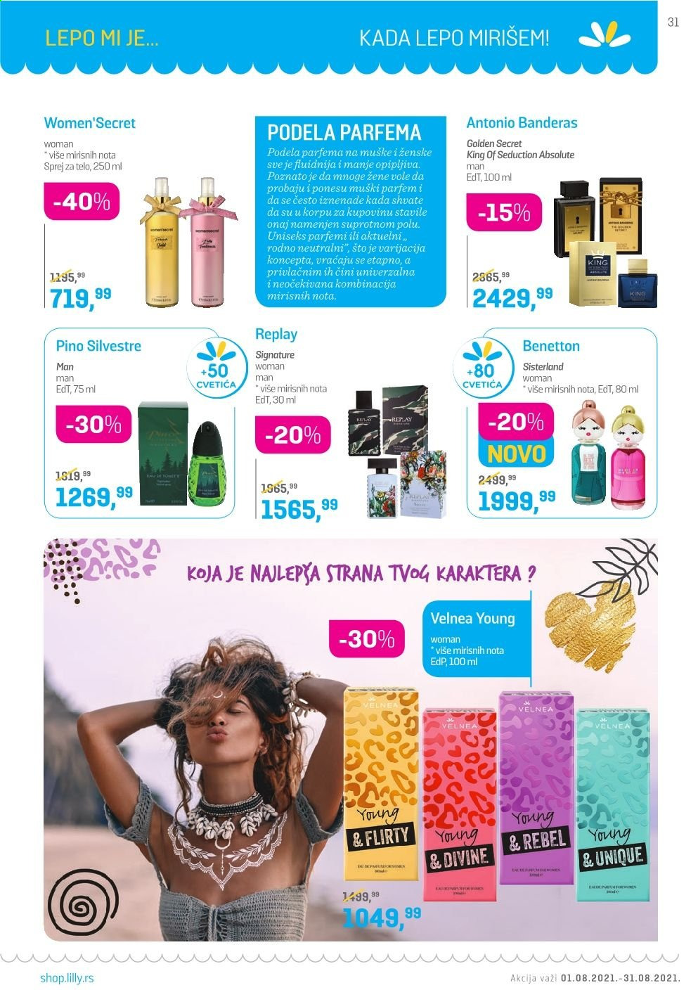 Lilly Drogerie katalog - 01.08.2021 - 31.08.2021. Stranica 31