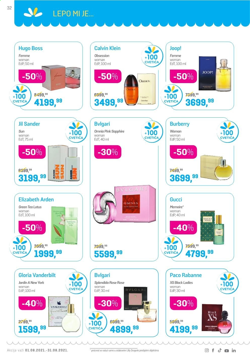 Lilly Drogerie katalog - 01.08.2021 - 31.08.2021. Stranica 32
