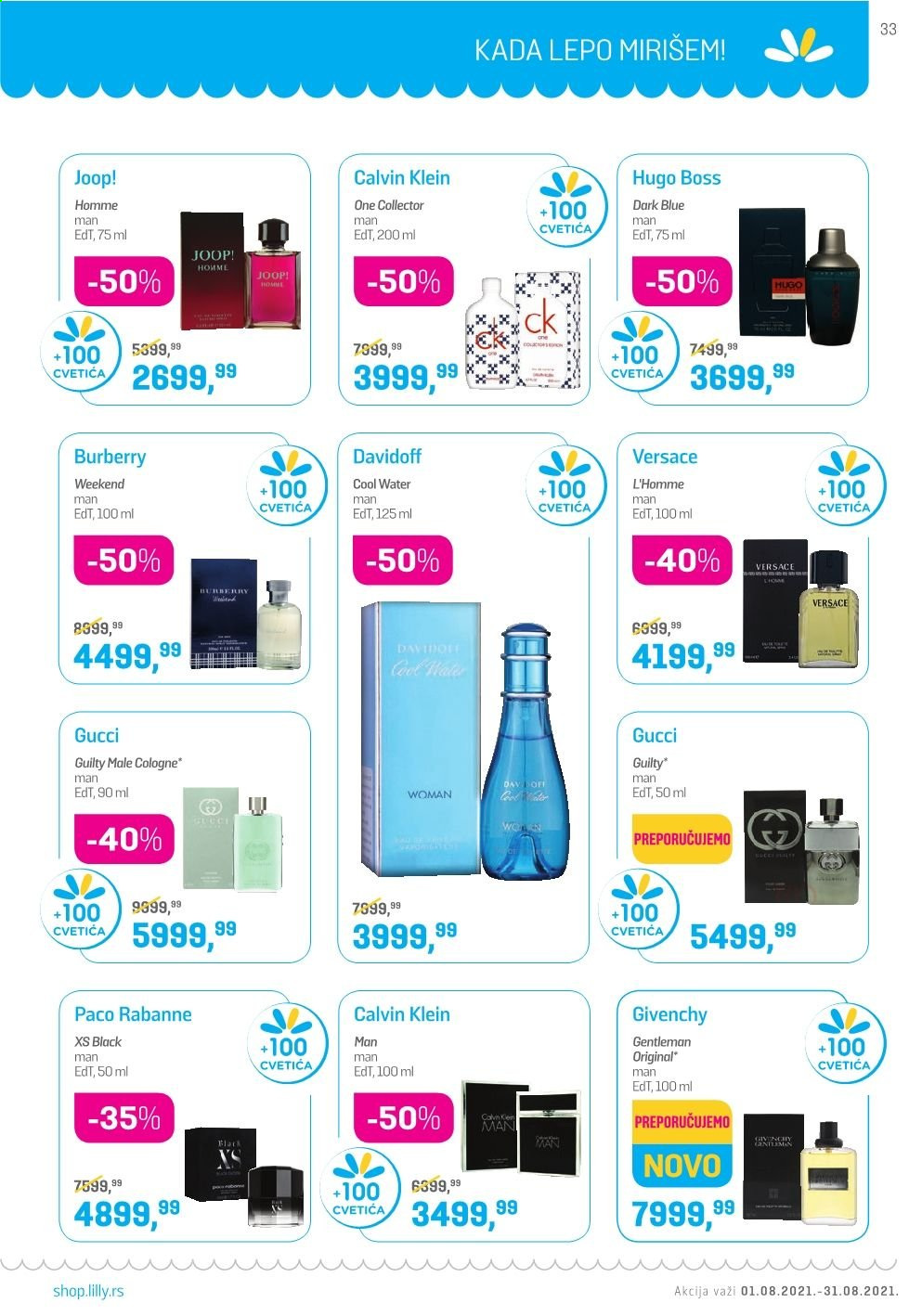 Lilly Drogerie katalog - 01.08.2021 - 31.08.2021. Stranica 33