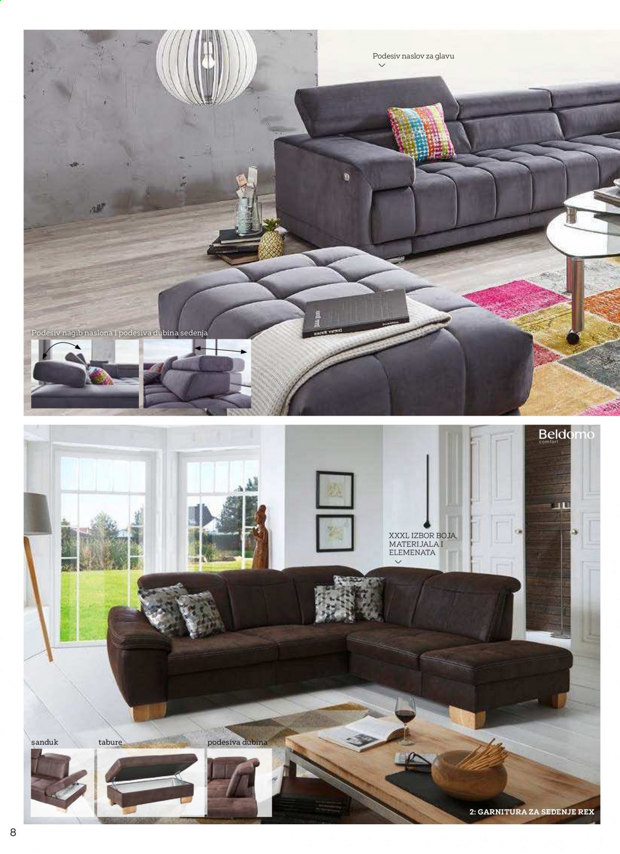 Lesnina XXXL katalog - 02.08.2021 - 29.08.2021. Stranica 8