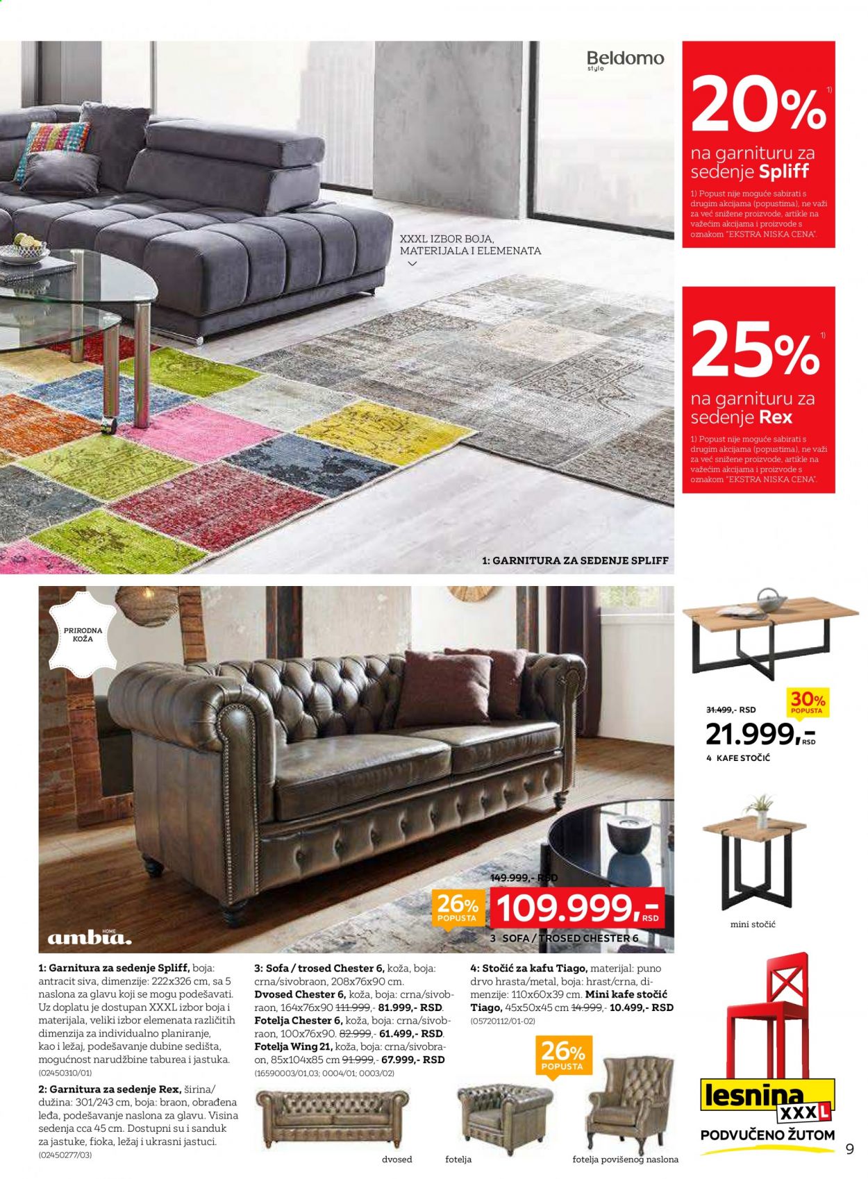 Lesnina XXXL katalog - 02.08.2021 - 29.08.2021. Stranica 9