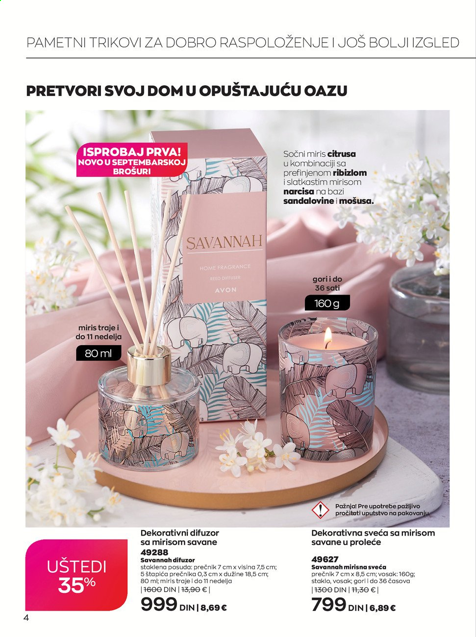 Avon katalog - 01.08.2021 - 31.08.2021. Stranica 4