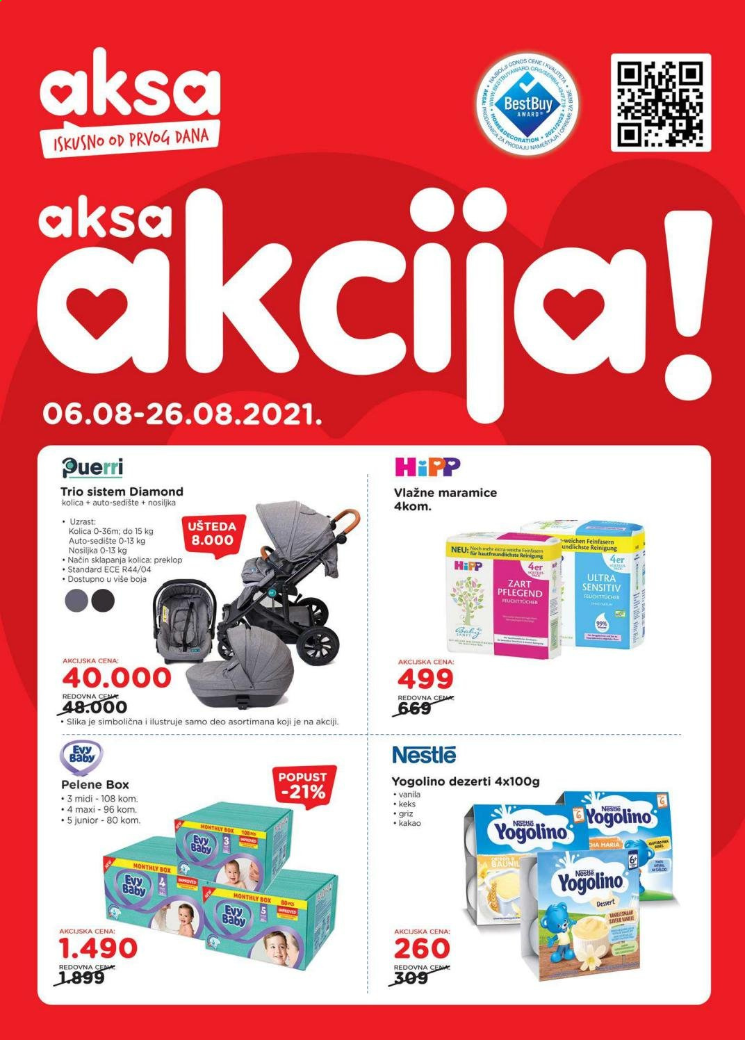 Aksa katalog - 06.08.2021 - 26.08.2021. Stranica 1