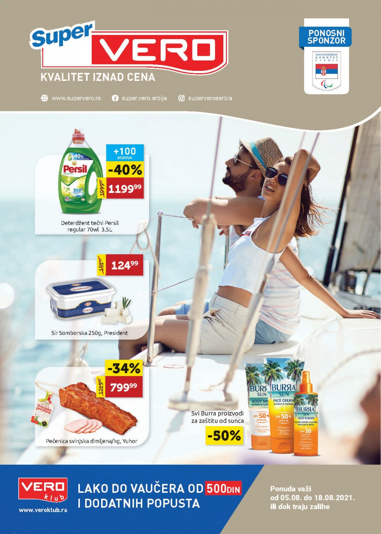 SuperVERO katalog - 05.08.2021 - 18.08.2021. Stranica 1