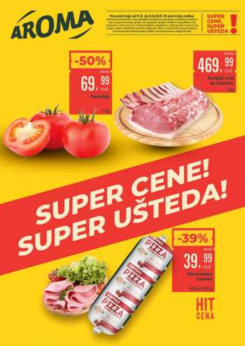 Aroma Market katalog - 05.08.2021 - 08.08.2021.