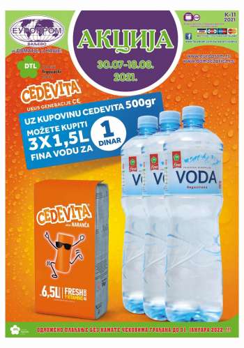 Europrom katalog - 30.07.2021 - 18.08.2021.