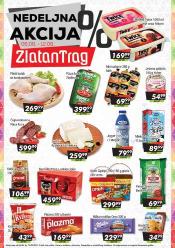 Zlatan Trag katalog - 06.08.2021 - 12.08.2021.