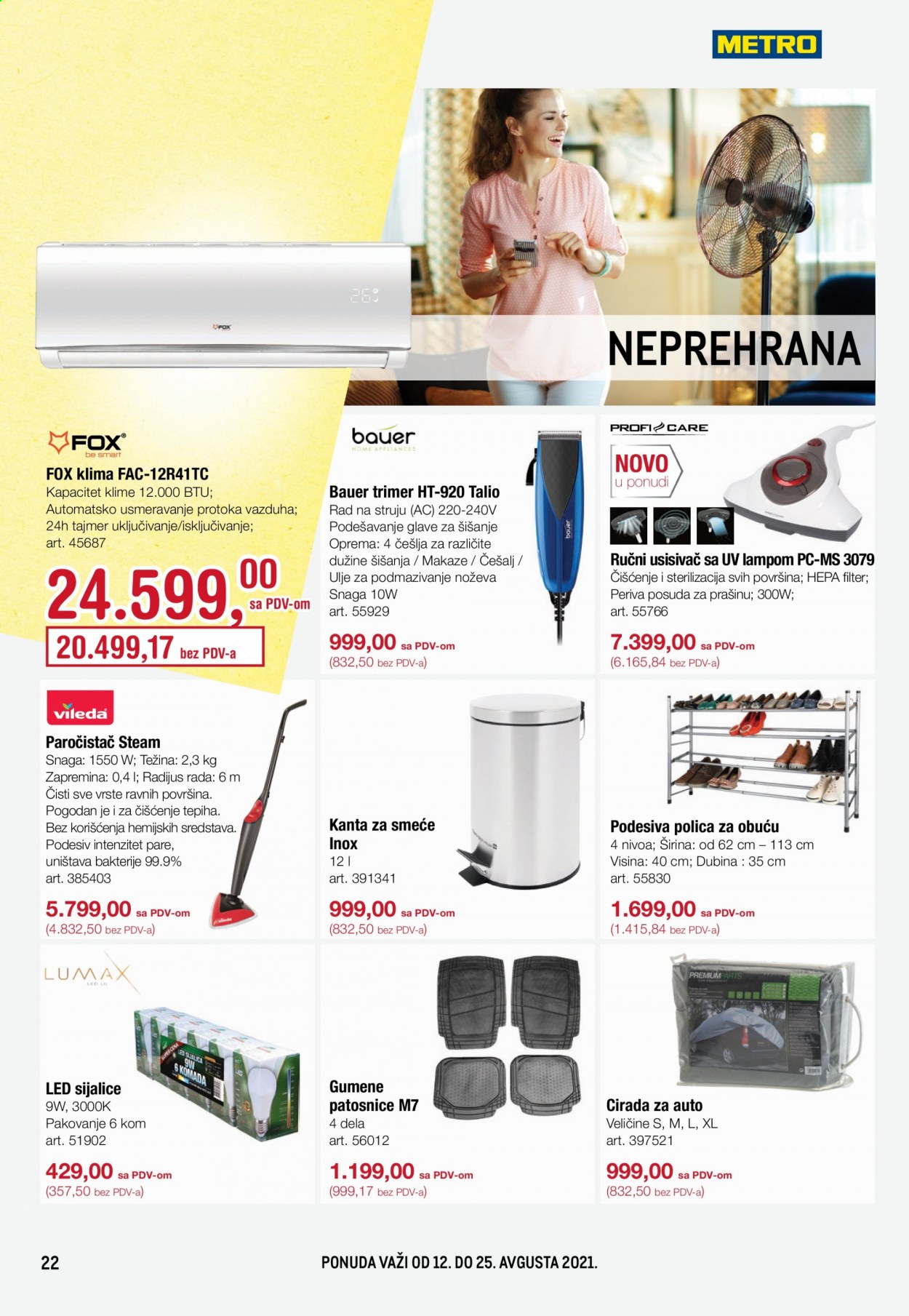 Metro katalog - 12.08.2021 - 25.08.2021. Stranica 22