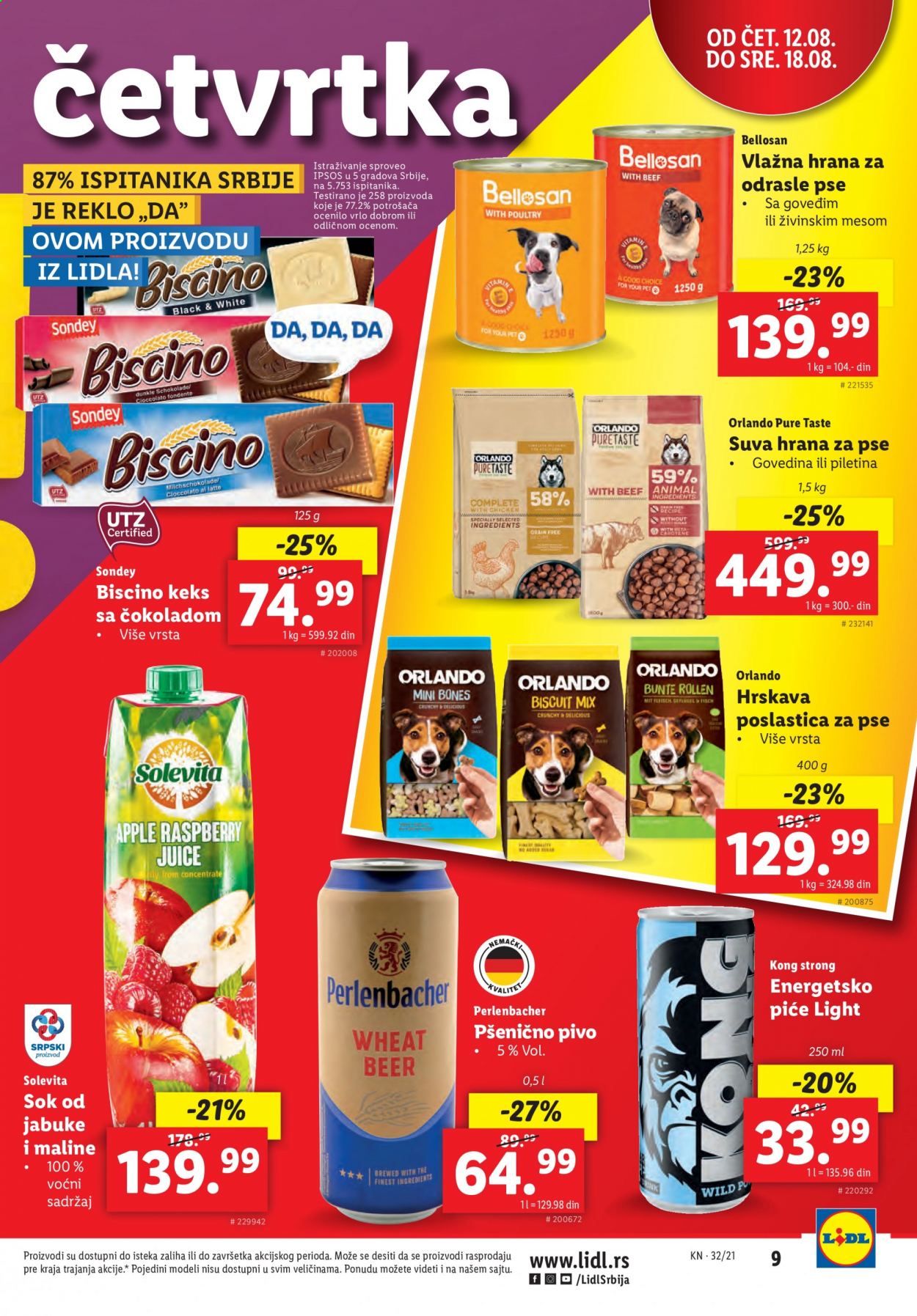 Lidl katalog - 12.08.2021 - 18.08.2021. Stranica 9