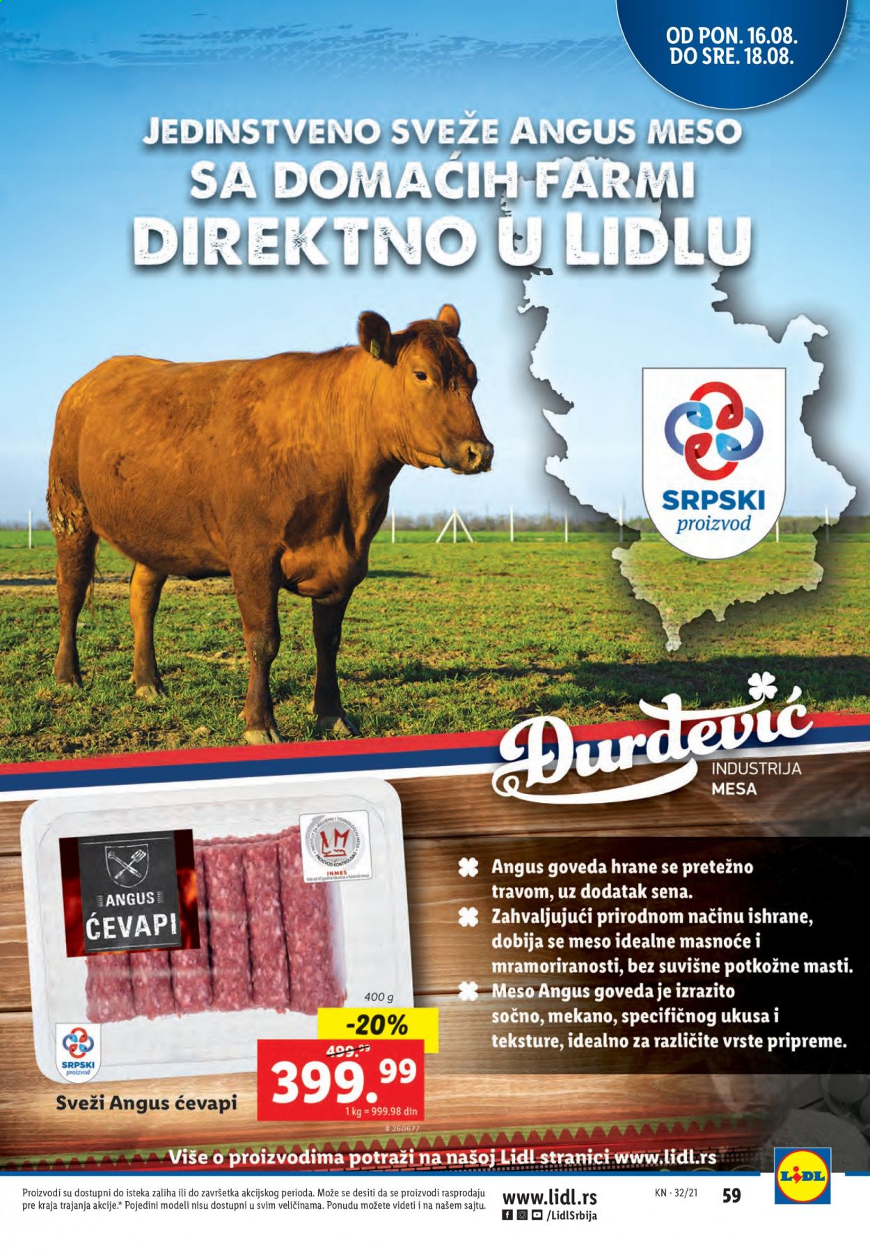 Lidl katalog - 12.08.2021 - 18.08.2021. Stranica 59