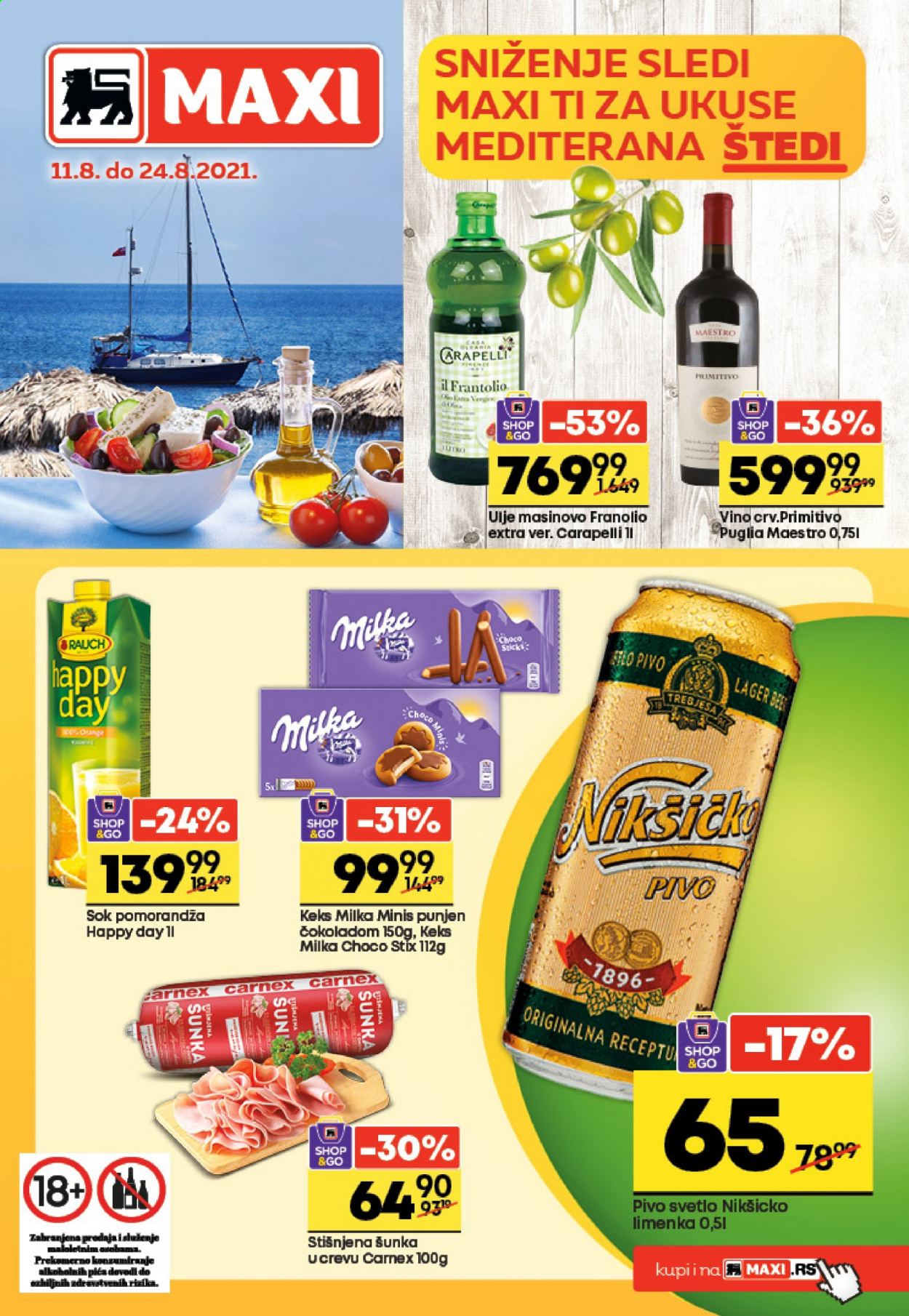 Maxi katalog - 11.08.2021 - 24.08.2021. Stranica 1