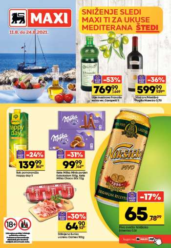 Maxi katalog - 11.08.2021 - 24.08.2021.