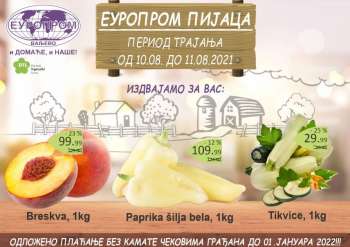 Europrom katalog - 10.08.2021 - 11.08.2021.