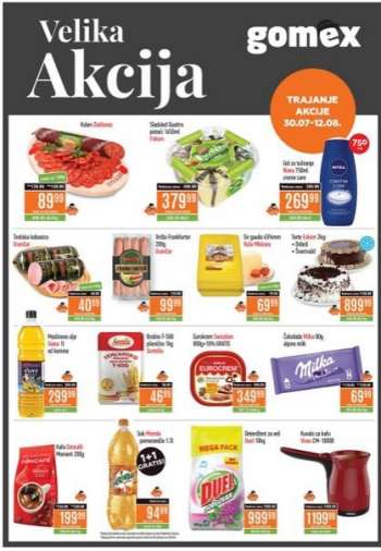 Gomex katalog - 30.07.2021 - 12.08.2021.