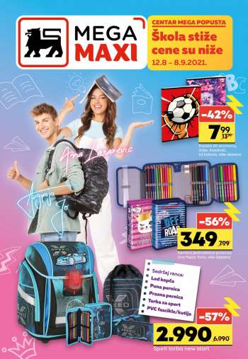 Mega Maxi katalog - 12.08.2021 - 08.09.2021.