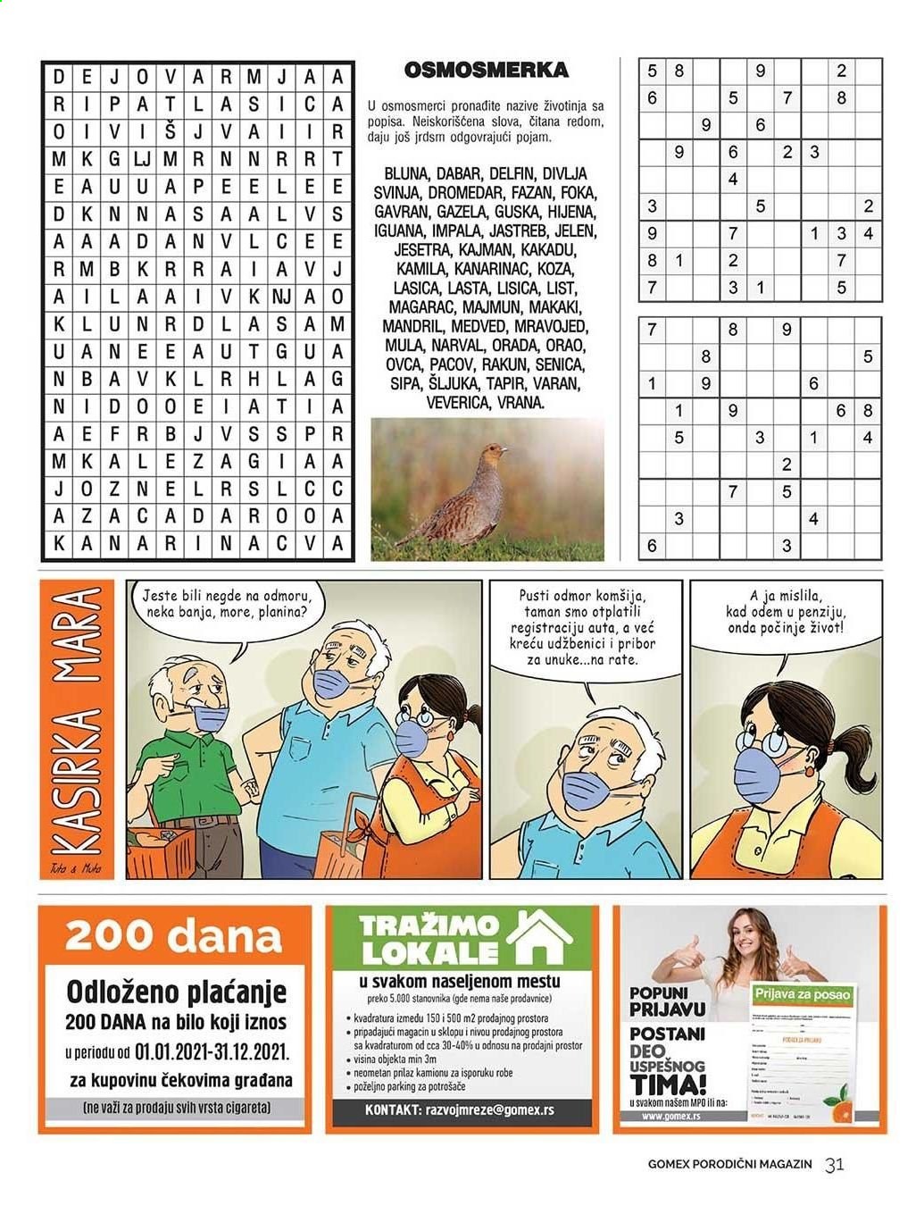 Gomex katalog - 13.08.2021 - 26.08.2021. Stranica 31