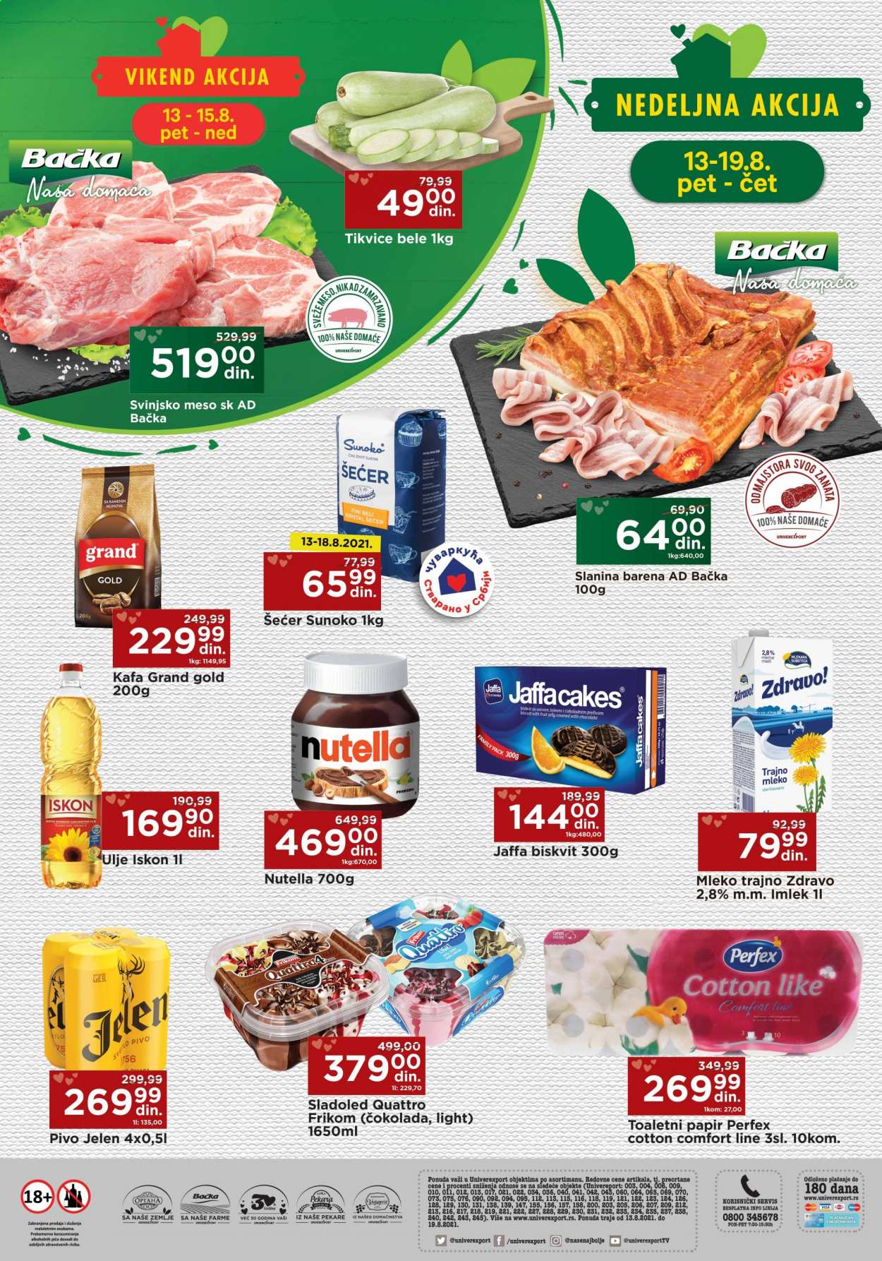 Univerexport katalog - 13.08.2021 - 19.08.2021. Stranica 1