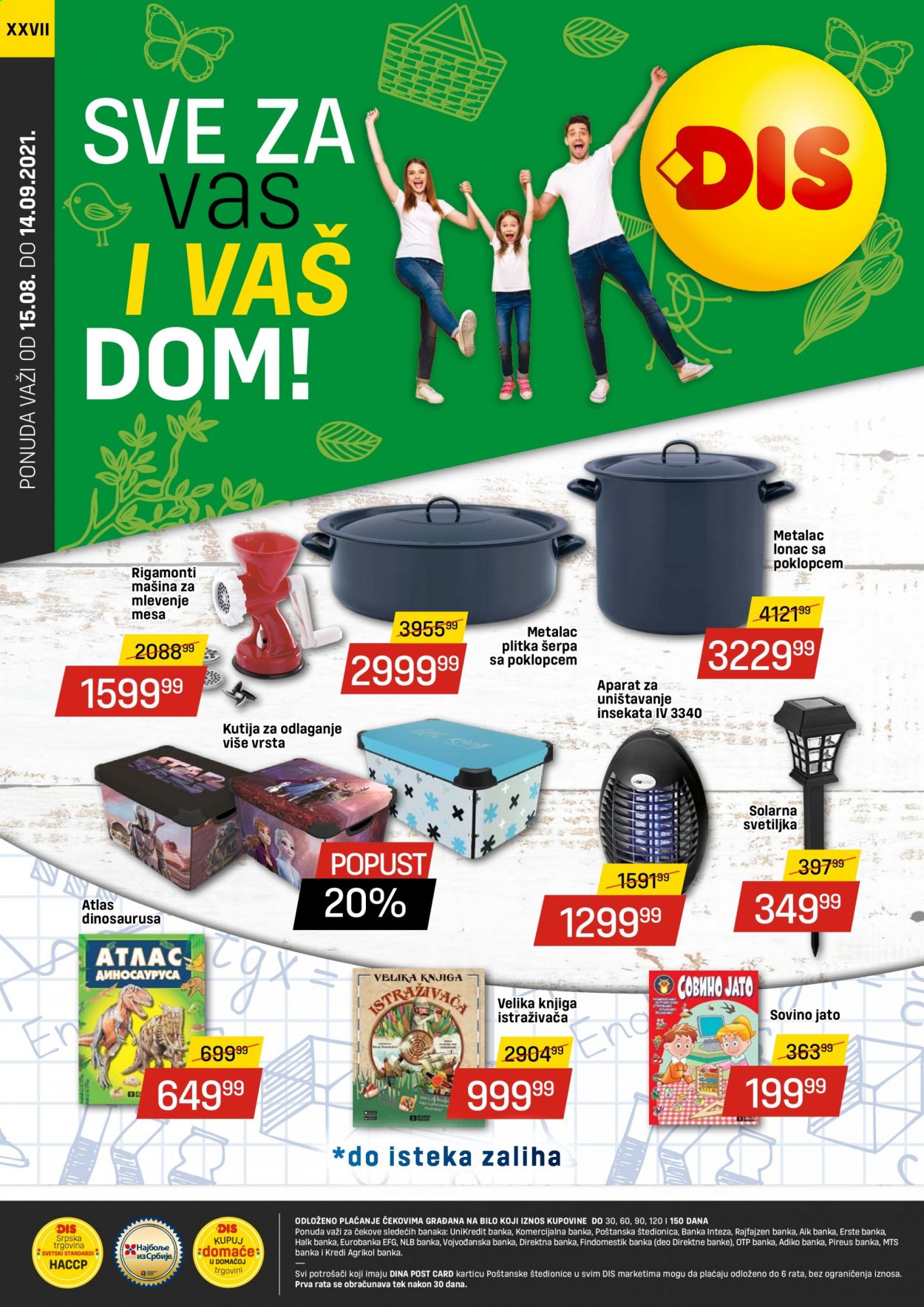DIS katalog - 15.08.2021 - 14.09.2021. Stranica 1