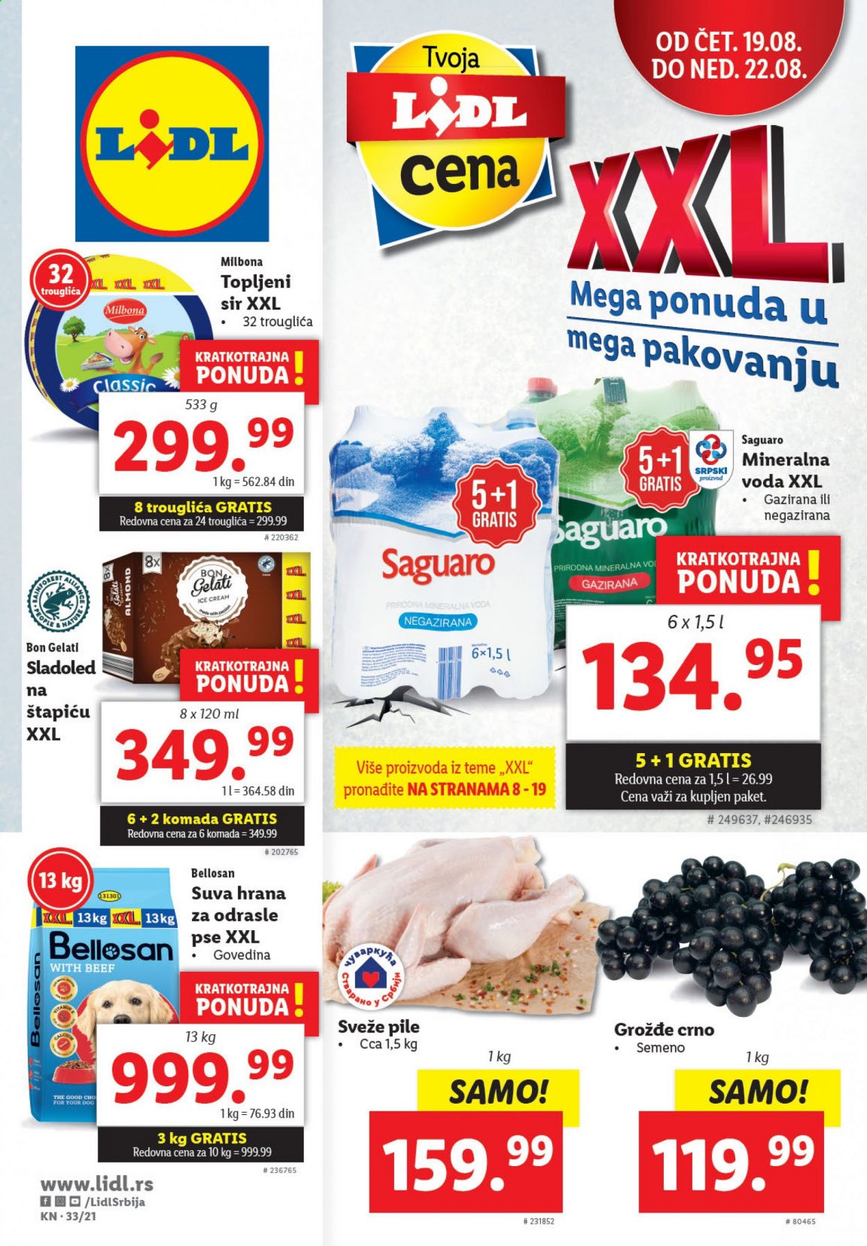 Lidl katalog - 19.08.2021 - 25.08.2021. Stranica 1