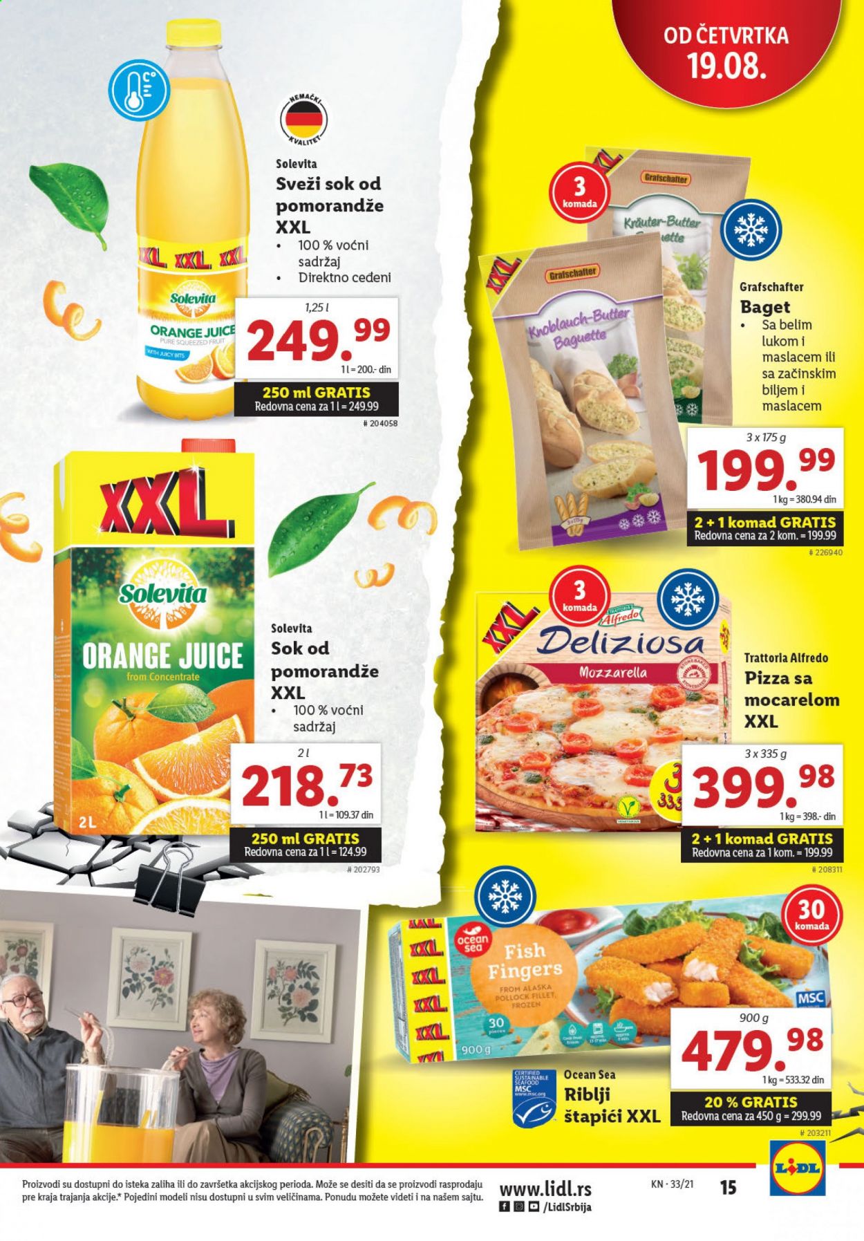 Lidl katalog - 19.08.2021 - 25.08.2021. Stranica 15