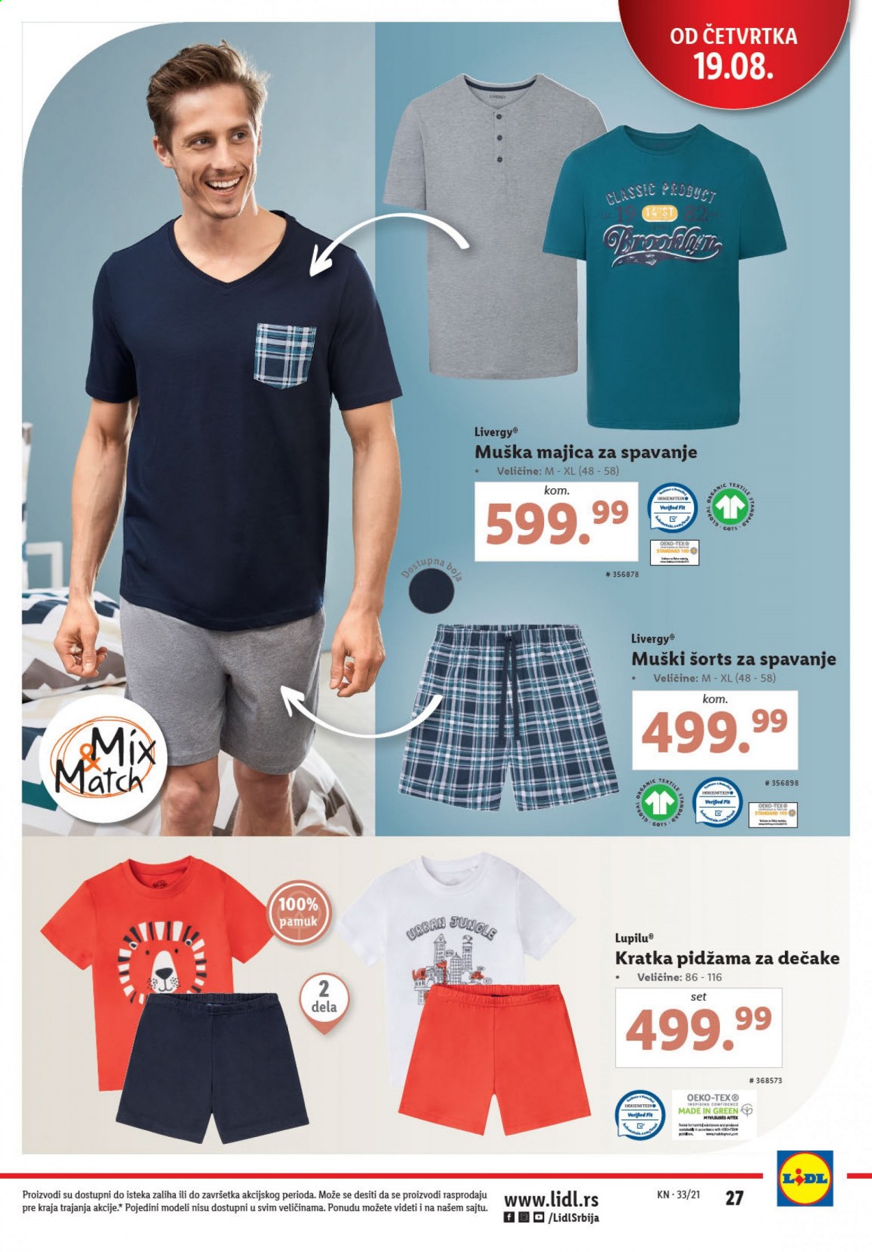 Lidl katalog - 19.08.2021 - 25.08.2021. Stranica 27
