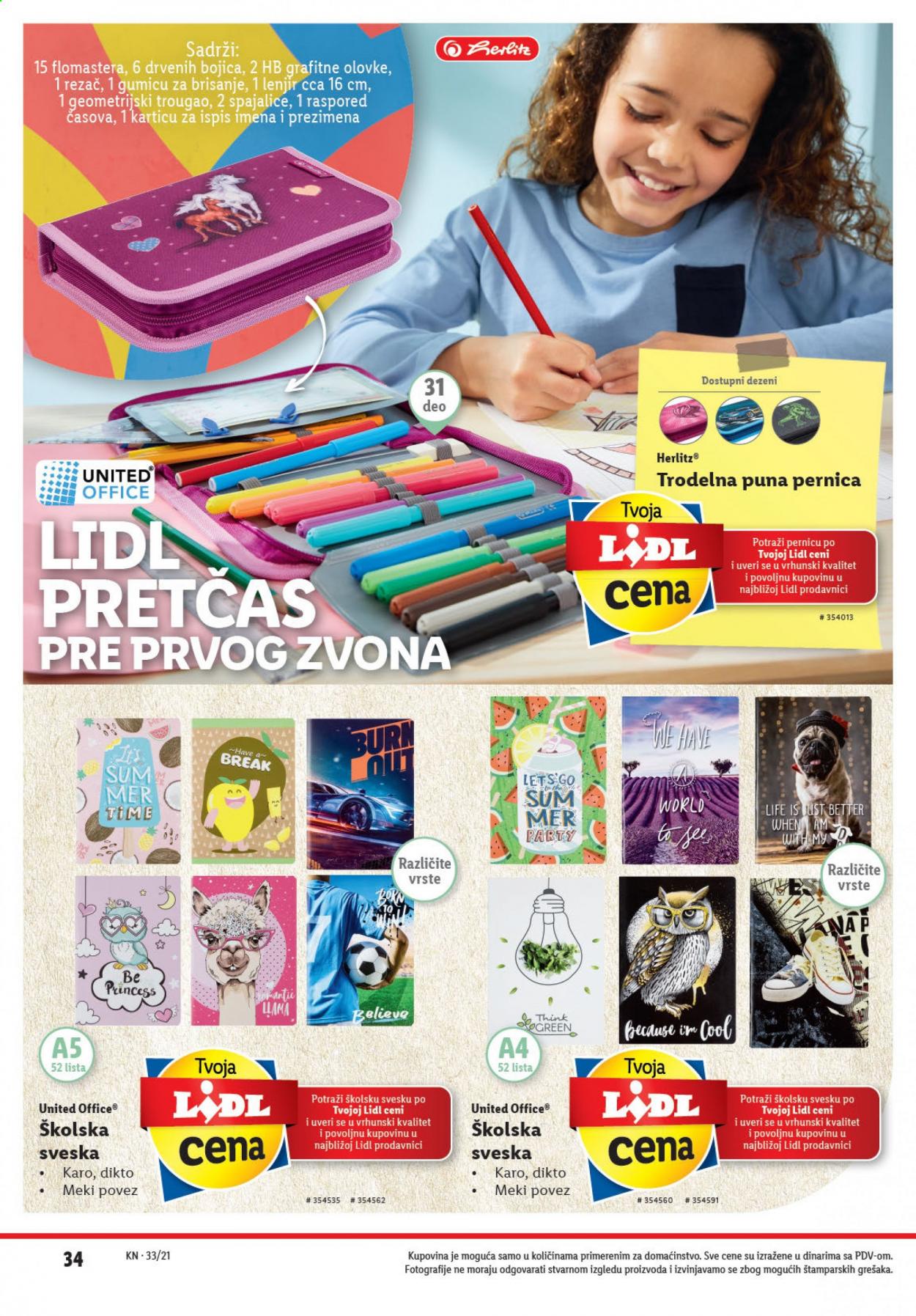 Lidl katalog - 19.08.2021 - 25.08.2021. Stranica 34
