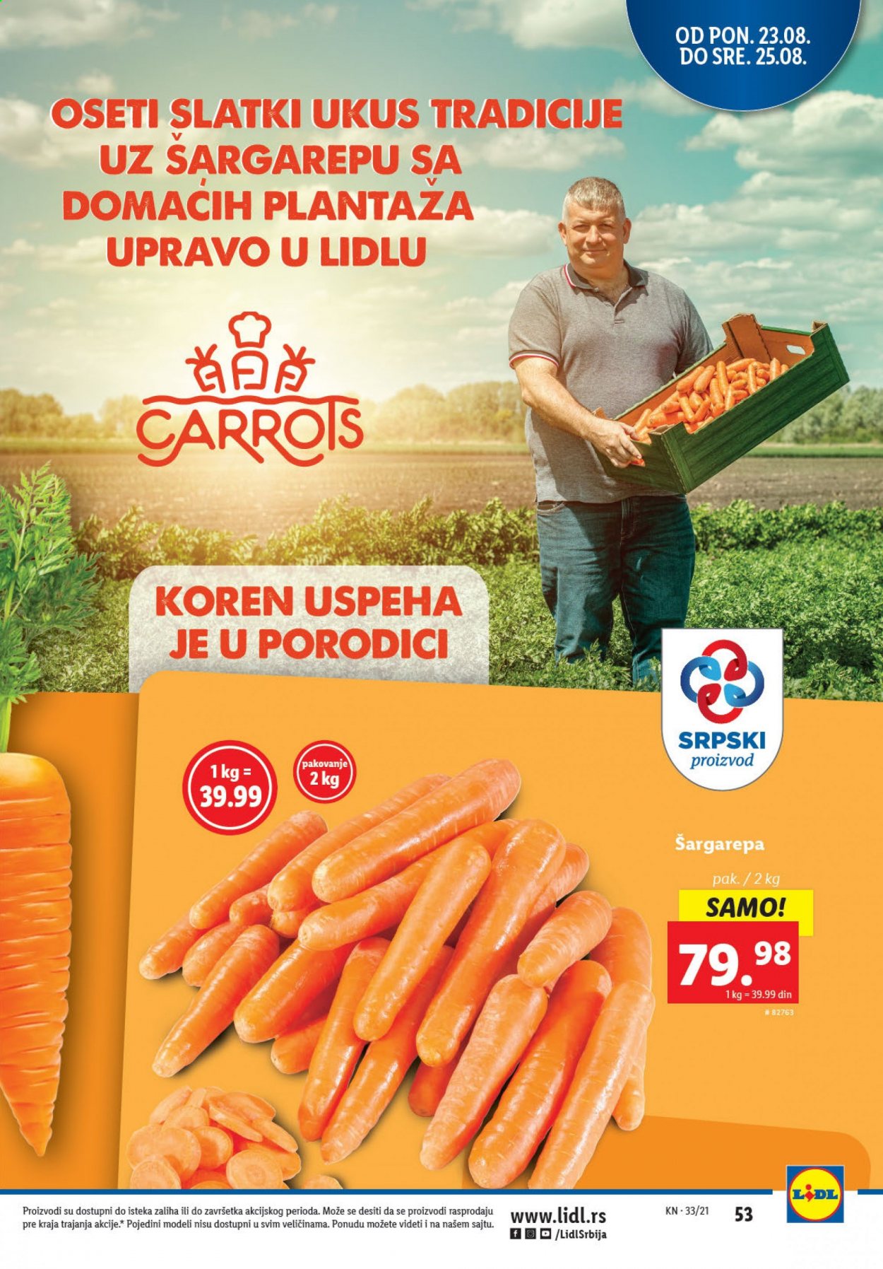 Lidl katalog - 19.08.2021 - 25.08.2021. Stranica 53