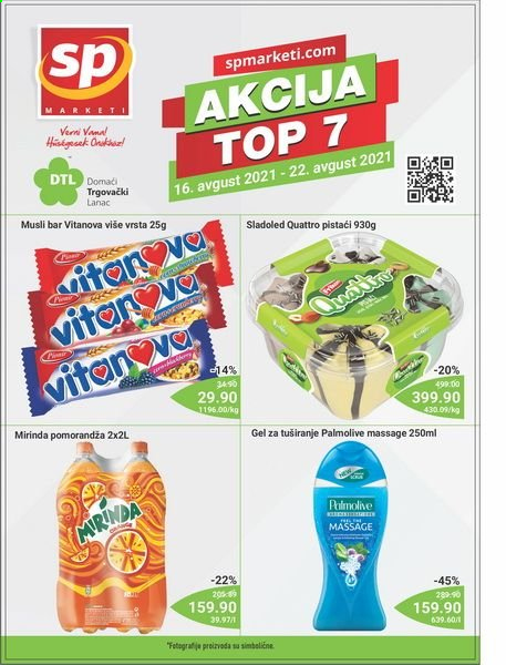 Senta Promet katalog - 16.08.2021 - 22.08.2021. Stranica 1