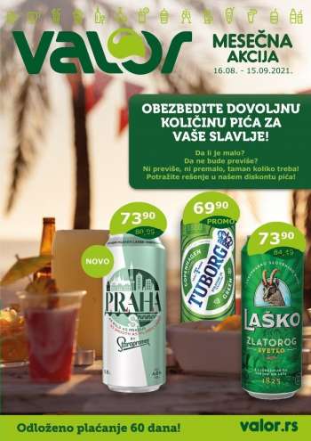 Valor katalog - 16.08.2021 - 15.09.2021.
