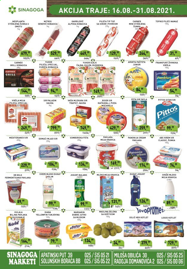 Sinagoga katalog - 16.08.2021 - 31.08.2021. Stranica 2
