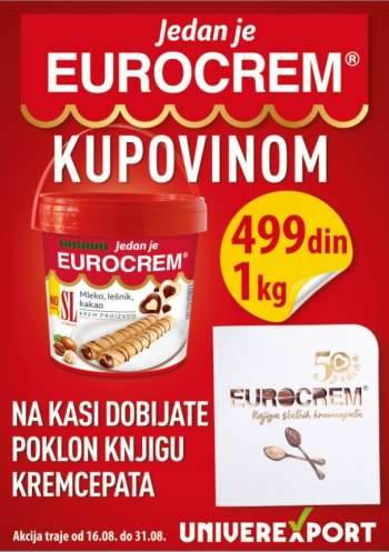 Univerexport katalog - 16.08.2021 - 31.08.2021.