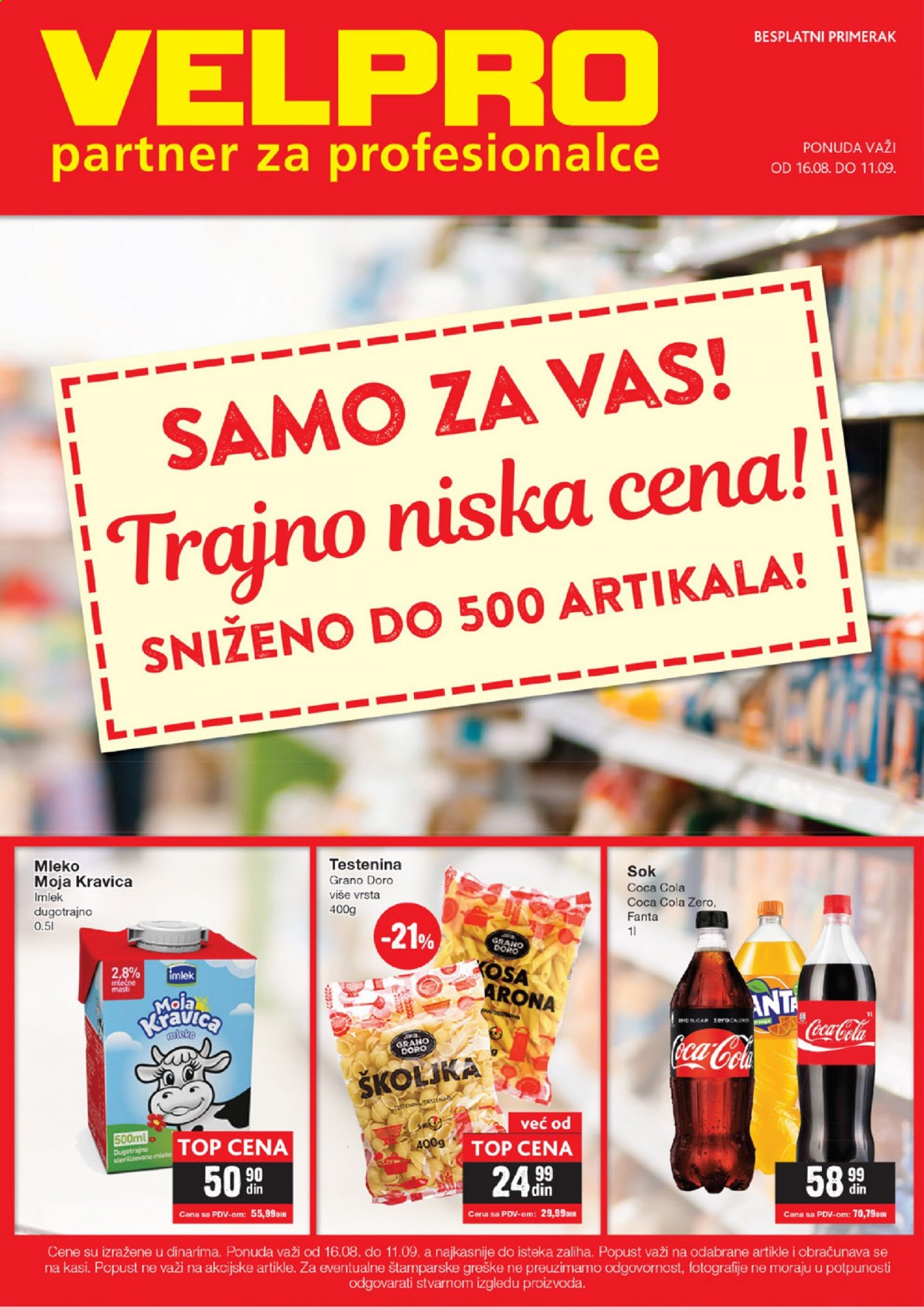 Velpro katalog - 16.08.2021 - 11.09.2021. Stranica 1