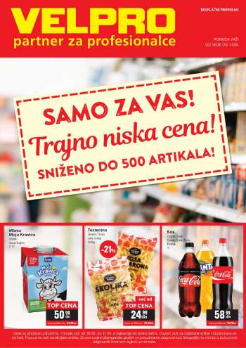 Velpro katalog - 16.08.2021 - 11.09.2021.