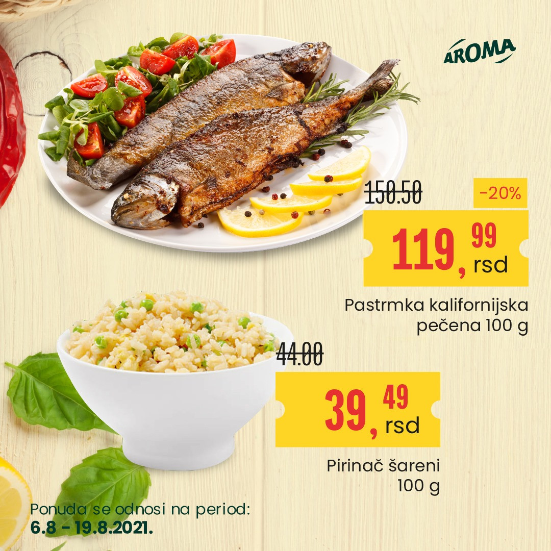 Aroma Market katalog - 06.08.2021 - 19.08.2021. Stranica 7