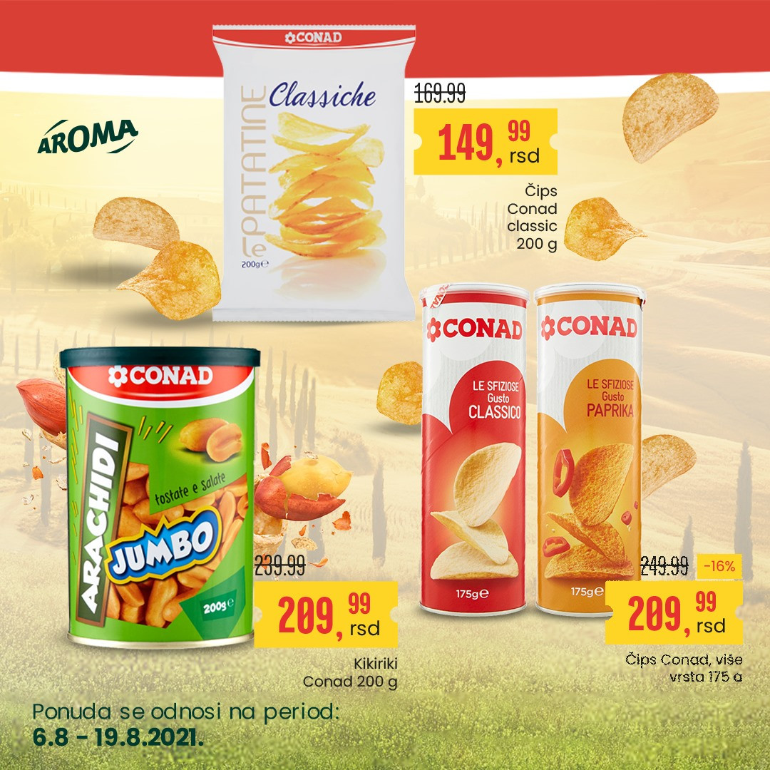 Aroma Market katalog - 06.08.2021 - 19.08.2021. Stranica 8
