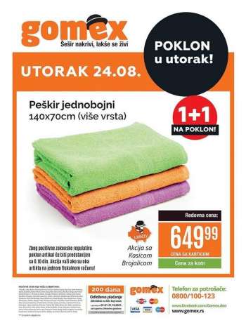Gomex katalog - 24.08.2021 - 24.08.2021.