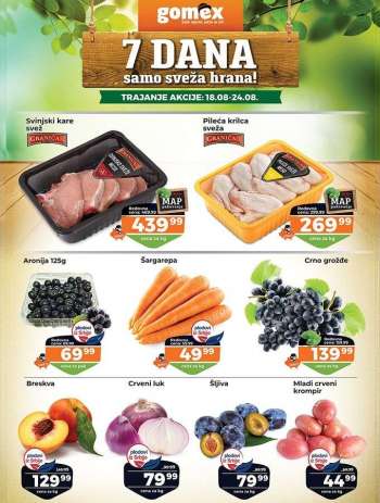 Gomex katalog - 18.08.2021 - 24.08.2021.