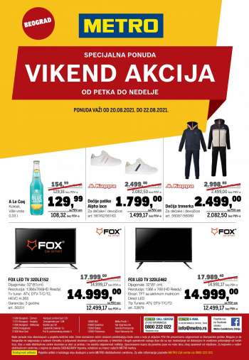Metro katalog - 20.08.2021 - 22.08.2021.