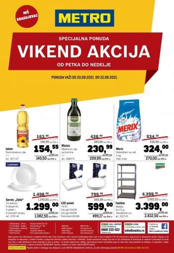 Metro katalog - 20.08.2021 - 22.08.2021.