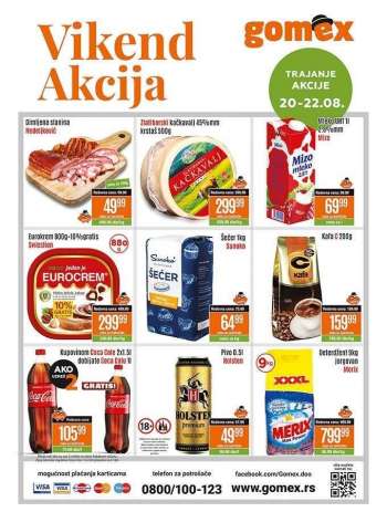 Gomex katalog - 20.08.2021 - 22.08.2021.