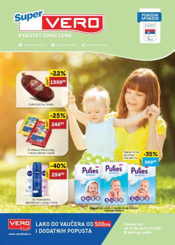SuperVERO katalog - 19.08.2021 - 01.09.2021.