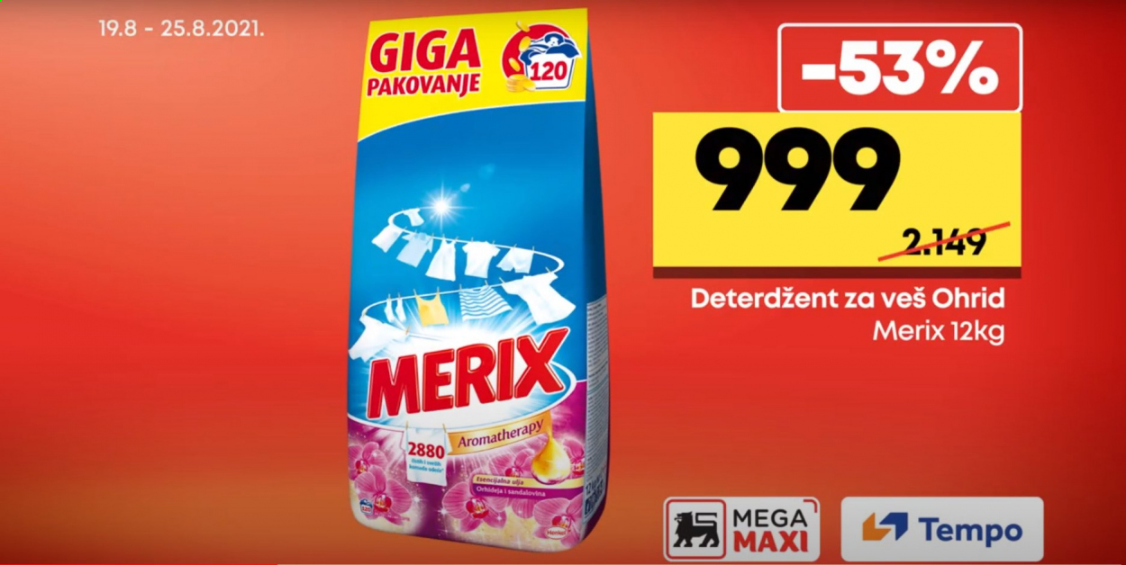 Mega Maxi katalog - 19.08.2021 - 25.08.2021. Stranica 1