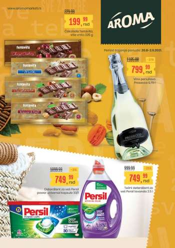 Aroma Market katalog - 20.08.2021 - 02.09.2021.