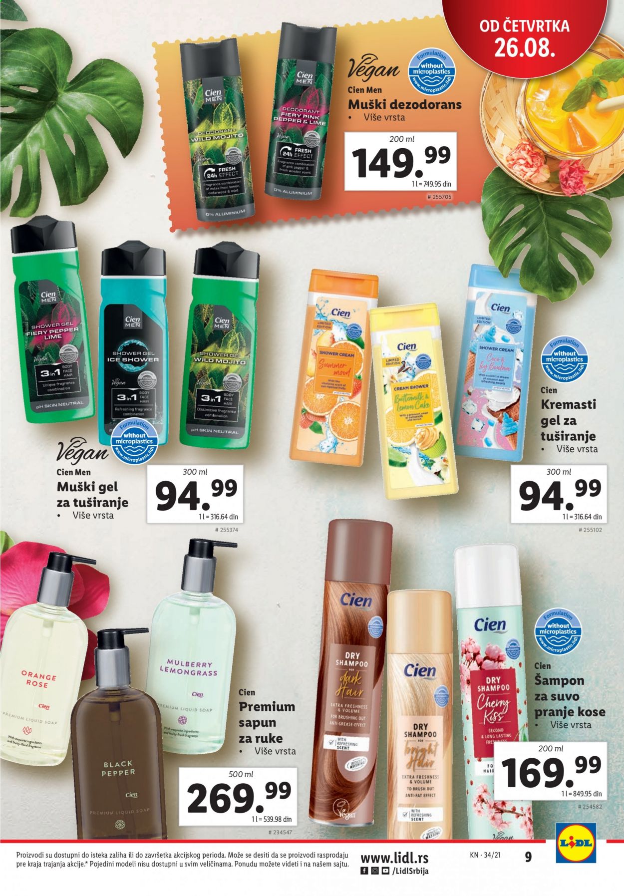 Lidl katalog - 26.08.2021 - 01.09.2021. Stranica 9