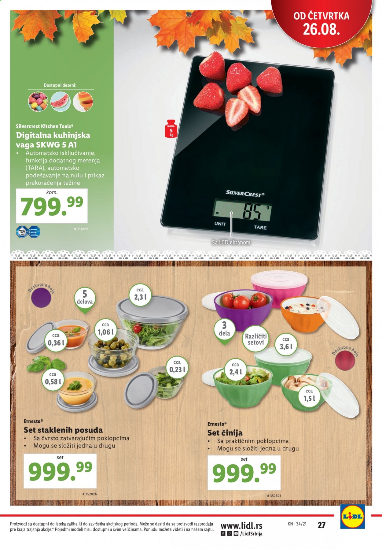 Lidl katalog - 26.08.2021 - 01.09.2021. Stranica 27