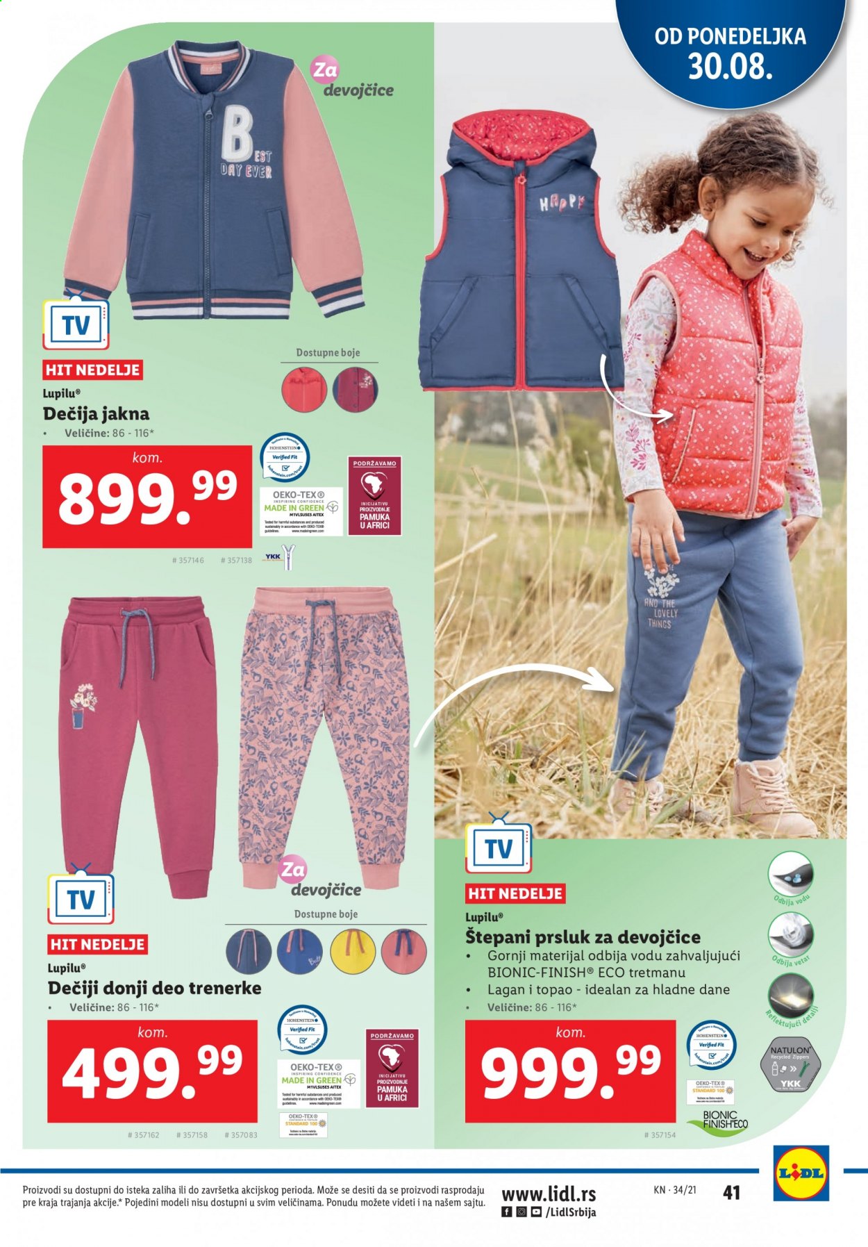 Lidl katalog - 26.08.2021 - 01.09.2021. Stranica 41